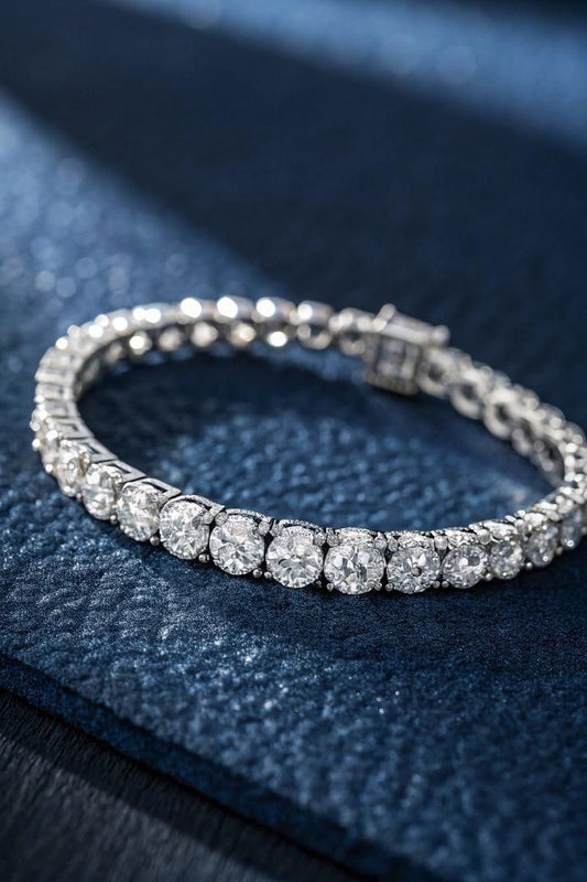 Diamond Tennis Bracelet | Elegant Classic Design Bracelet for Women | Timeless Sparkle for Everyday & Special Occasions