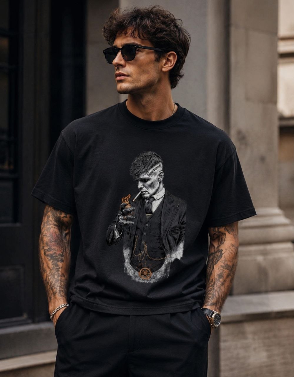 Unisex Classic Crew T-Shirt | NOIR SOVEREIGN™ – Legacy Edition